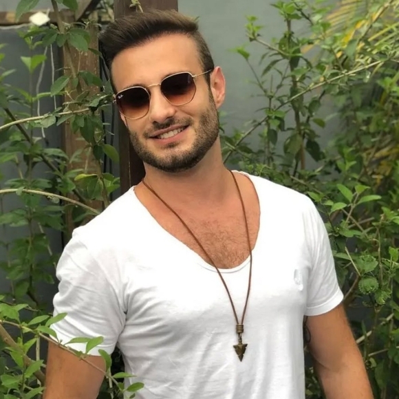 Ray Ban Hexagonal Gradient Brown Lenses RB3548N Gold Frame - Picture 13 of 16